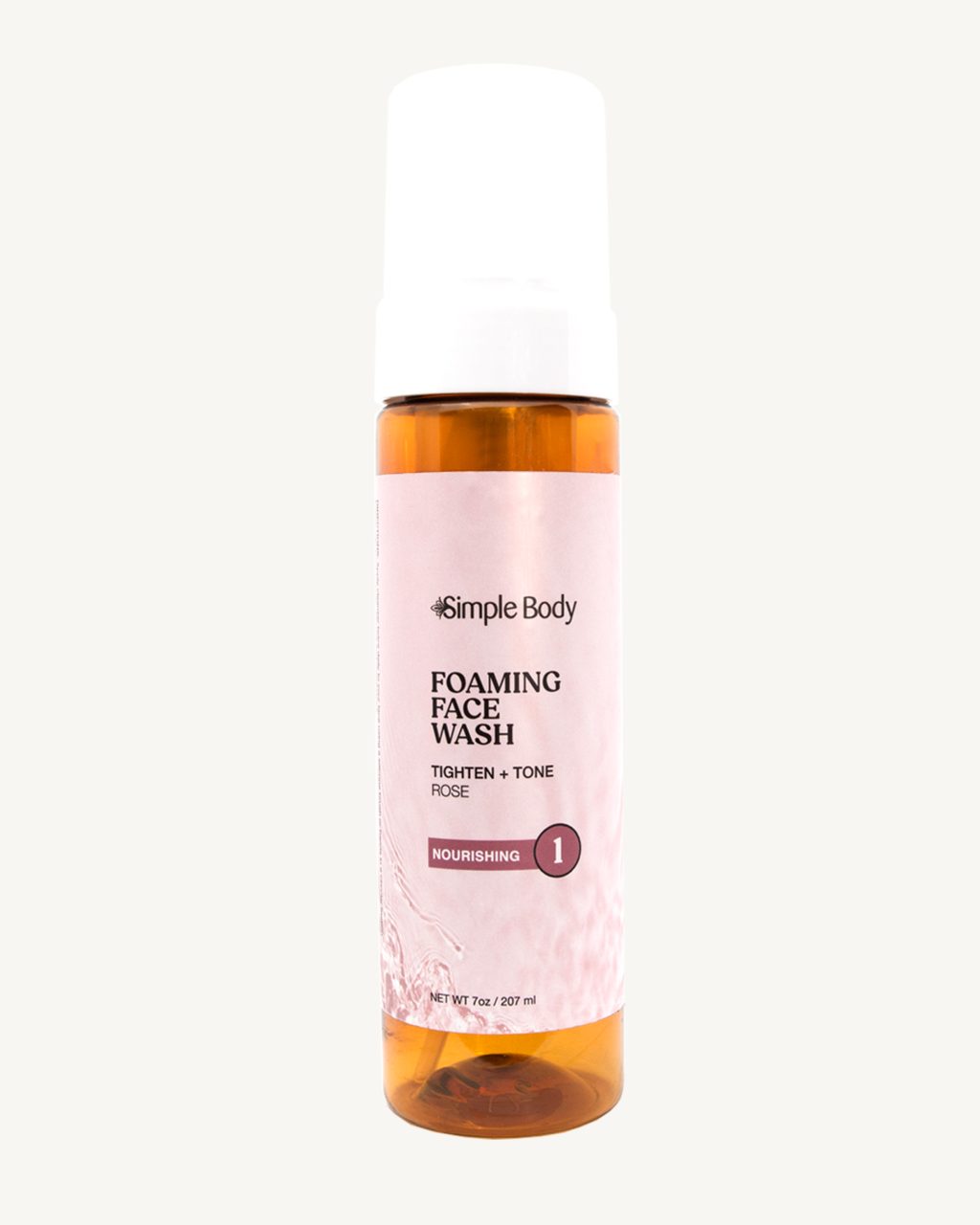 Foaming Face Wash, Rose
