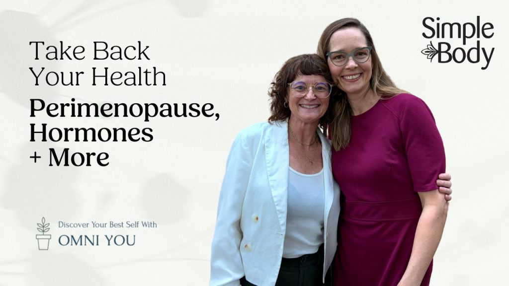 A photo of jewels and Johanna Lancaster, a Functional Health Nurse Practitioner that Jewels Interviews. Let's Talk Women's Health: Perimenopause, Hormones & Taking Back Control.